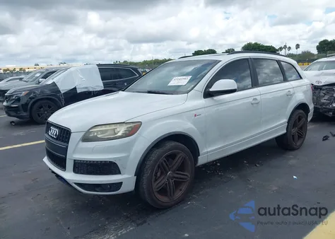 2013 Audi Q7 3.0T S Line Prestige z USA, uszkodzony, nr VIN WA1DGAFE1DD006663